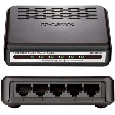 D-Link 8-Port Desktop Switch Schwarz