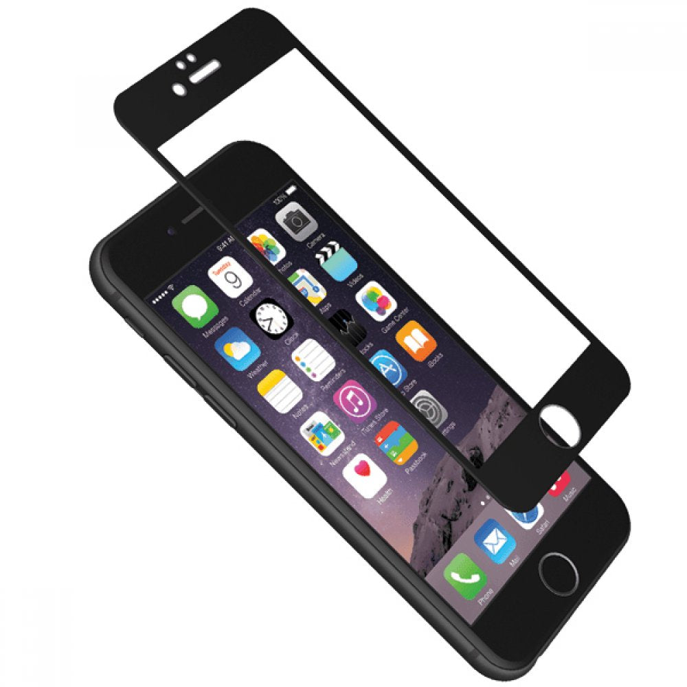 Cygnett 9H Displayschutz mit Silikonrahmen für iPhone 6 Plus