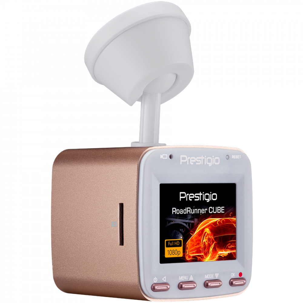 PRESTIGIO RoadRunner CUBE FHD 1920x1080 rose gold Car Dash Cam