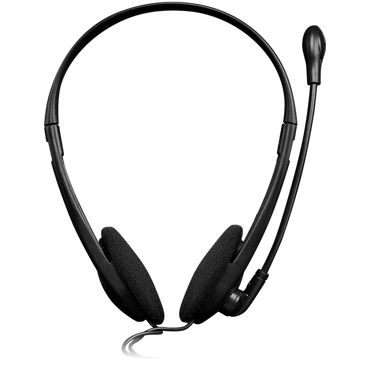 Zestaw słuchawkowy z mikrofonem 1,8 m do PC Canyon HS-01 czarny