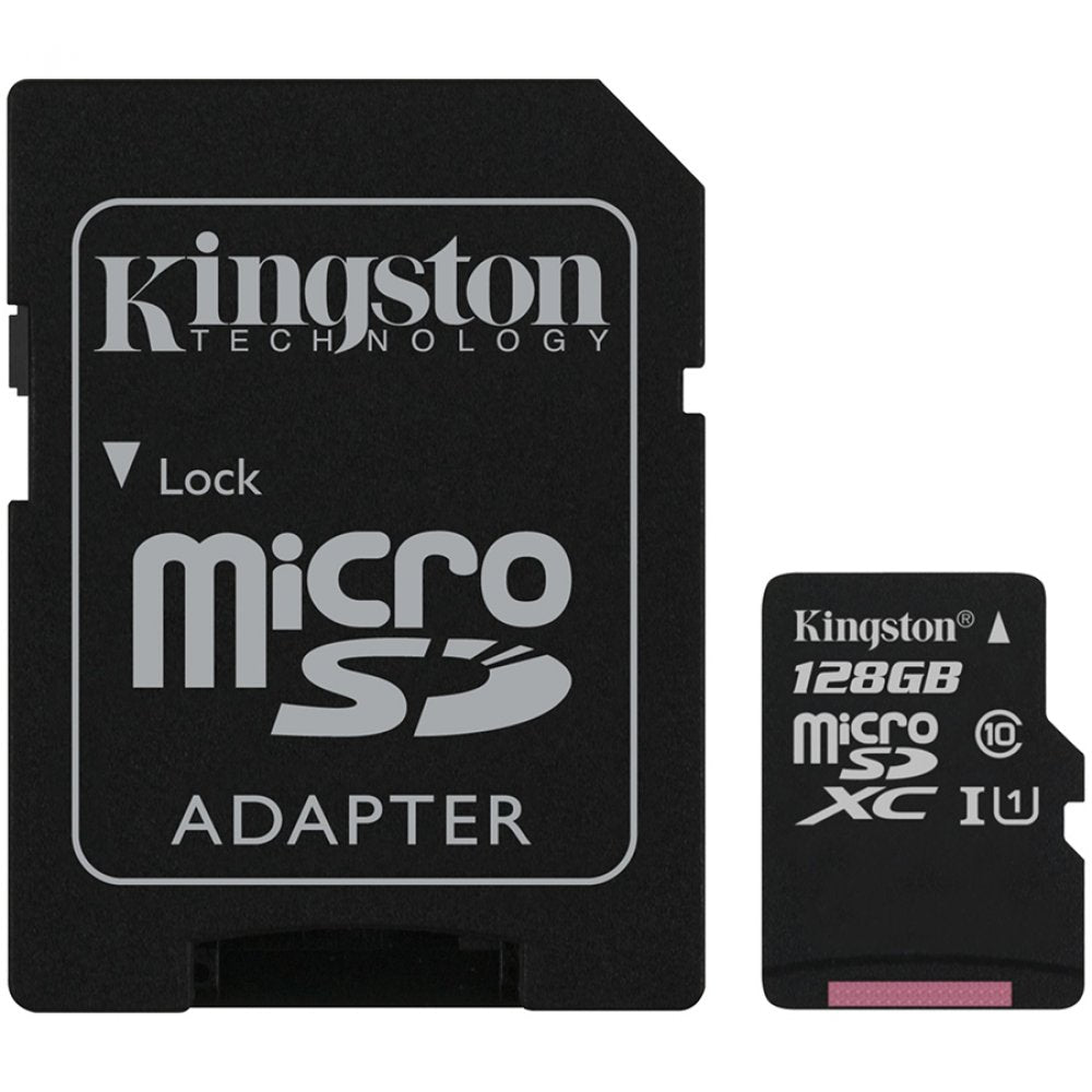 Karta microSDXC Kingston Canvas Select Plus 128GB z adapterem C10 A1