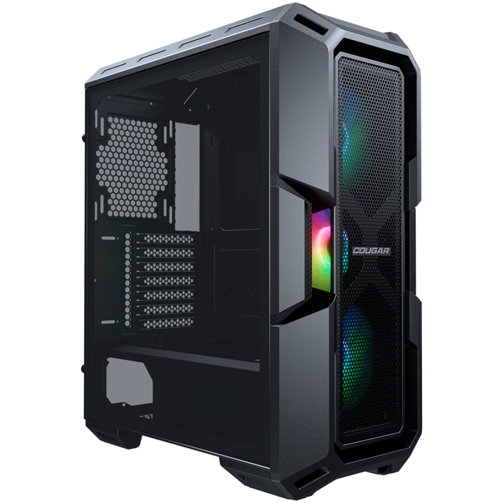 COUGAR MX440 Mesh RGB Midi Tower PC-Gehäuse Schwarz