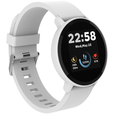 Smartwatch Canyon SW 63 Lollypop silber mit Sportfunktionen