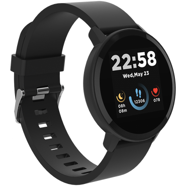 Smartwatch Lollypop mit Gesundheitsfunktionen Canyon SW-63 schwarz