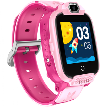 Smartwatch für Kinder 4G GPS Kamera SOS Canyon Jondy KW-44 Rosa