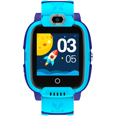 Smartwatch für Kinder 4G GPS mit Kamera SOS Canyon Jondy KW 44 blau