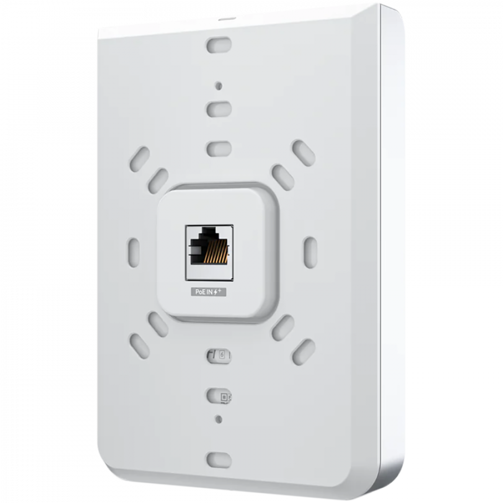 Access Point UBIQUITI UniFi U6 In Wall z Power over Ethernet biały