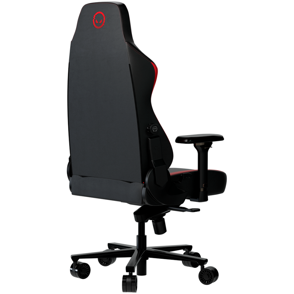 Fotel gamingowy ergonomiczny czarno czerwony Lorgar 533