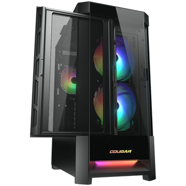 COUGAR Duoface RGB Midi-Tower Schwarz