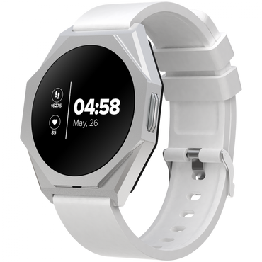 Smartwatch Canyon SW-86, silber, mit Sportfunktionen
