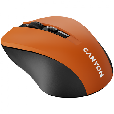 Kabellose ergonomische Maus Canyon MW-1, orange