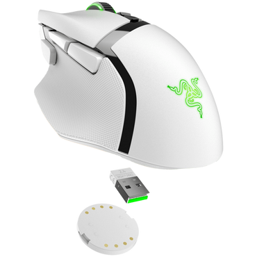 RAZER Gaming-Maus Basilisk V3 Pro Kabellos Weiß