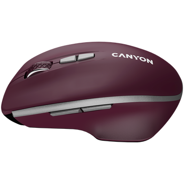 Kabellose LED-Maus Bluetooth 2in1 Canyon MW-21 rot