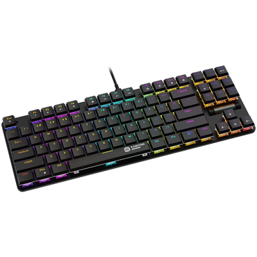 Gaming-Tastatur TKL Canyon GK 50 schwarz kabelgebunden
