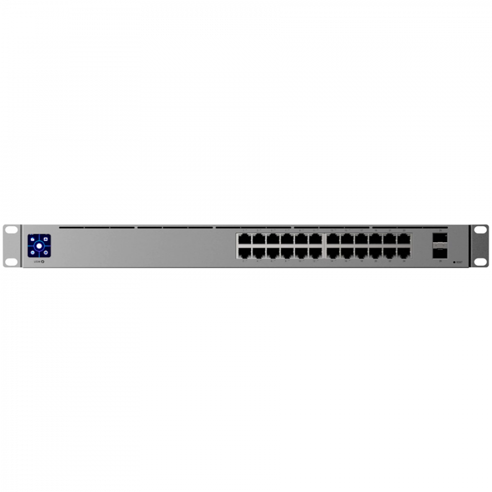 Switch UBIQUITI UniFi Pro Max 24 Ports 10/100/1000 Mbps grau