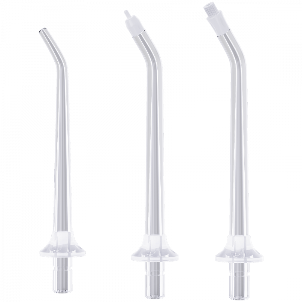 Zestaw dysz do irygatora Aeno DI1 3 szt. biały