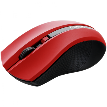 Ergonomische kabellose Maus Canyon MW 5 rot