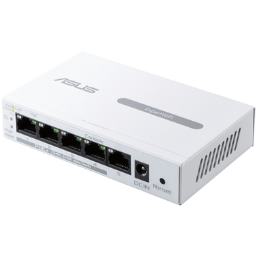 ASUS ExpertWiFi EBP15 5 Port GbE PoE+ switch 60W z 4 portami PoE+