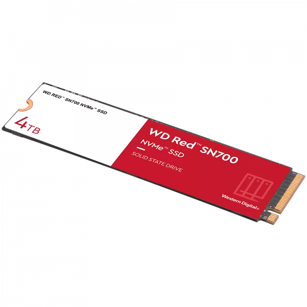 SSD NAS WD Red SN700 4TB M.2 PCIe Gen3 x4 NVMe 3400/3100 MB/s