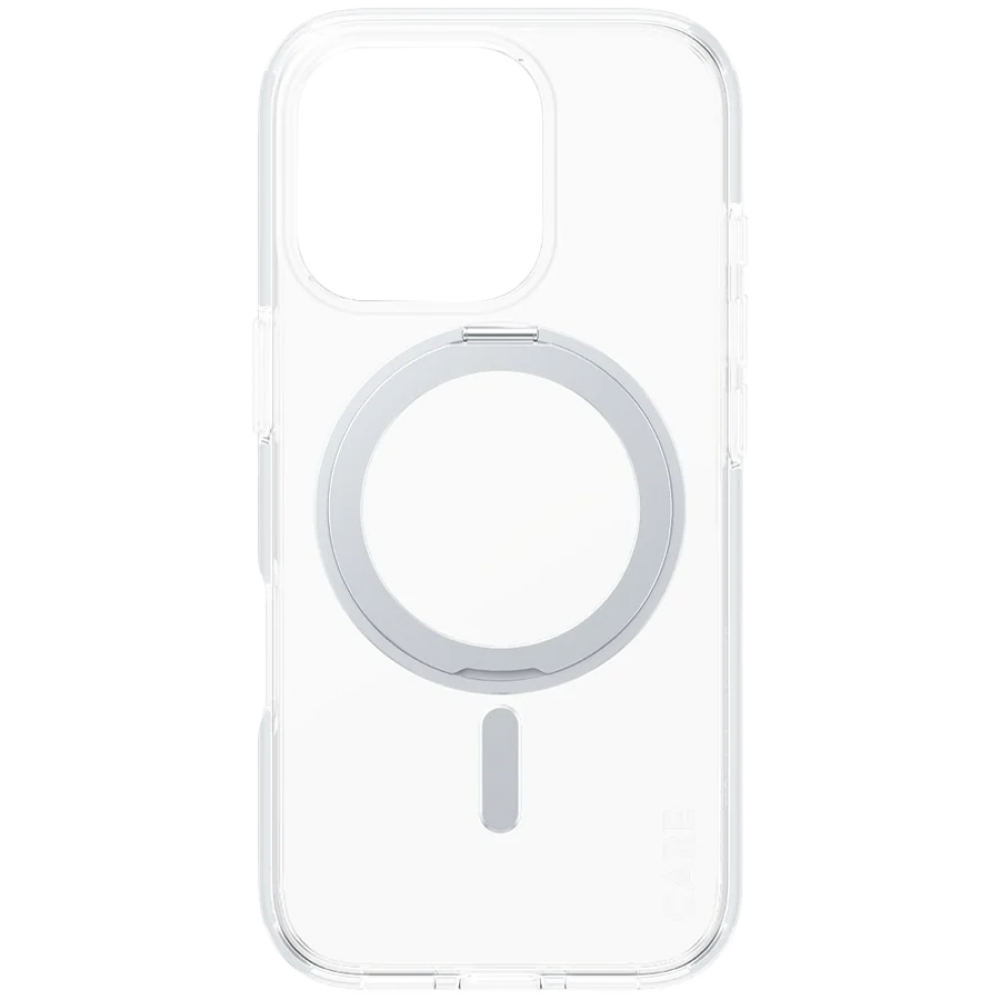 Etui ochronne PANZERGLASS do iPhone 16 Pro z kickstand przezroczyste/srebrne