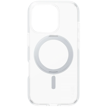 PANZERGLASS Protective Case for iPhone 16 Pro with Kickstand transparent/silver
