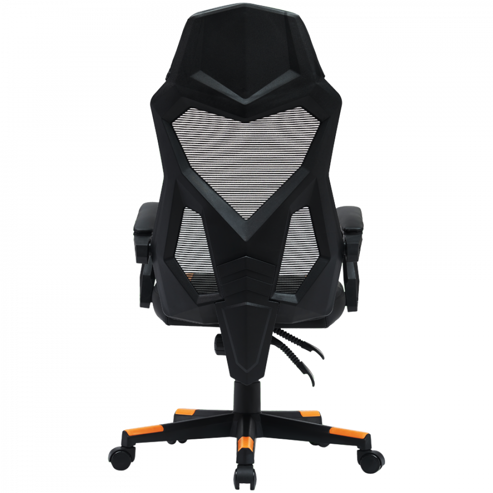 Fotel gamingowy ergonomiczny siatka mesh Canyon MCH01 pomarańczowy