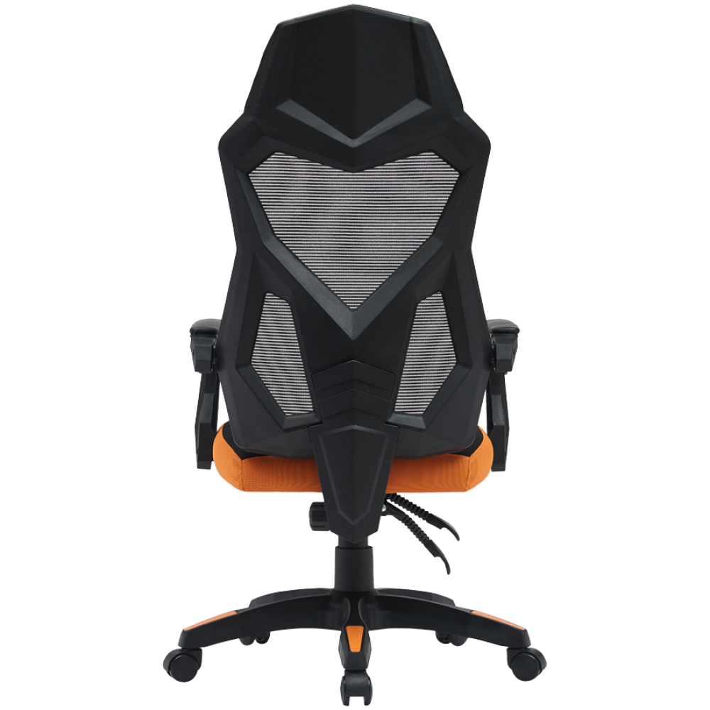 Fotel gamingowy ergonomiczny siatka mesh Canyon MCH02 pomarańczowy