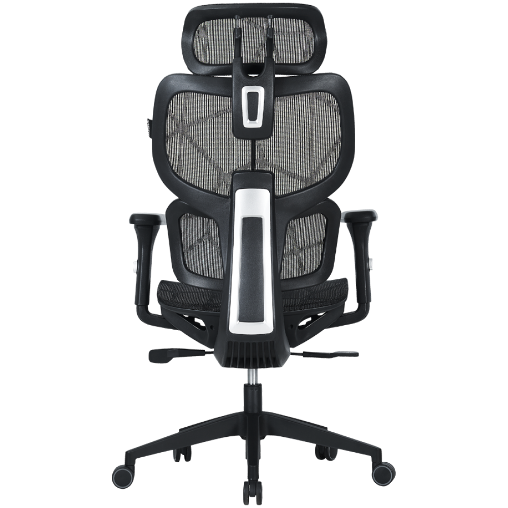 Fotel gamingowy ergonomiczny siatka mesh Canyon MOCH01 czarny