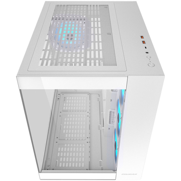 PC-Gehäuse COUGAR FV150 RGB Midi Tower weiß