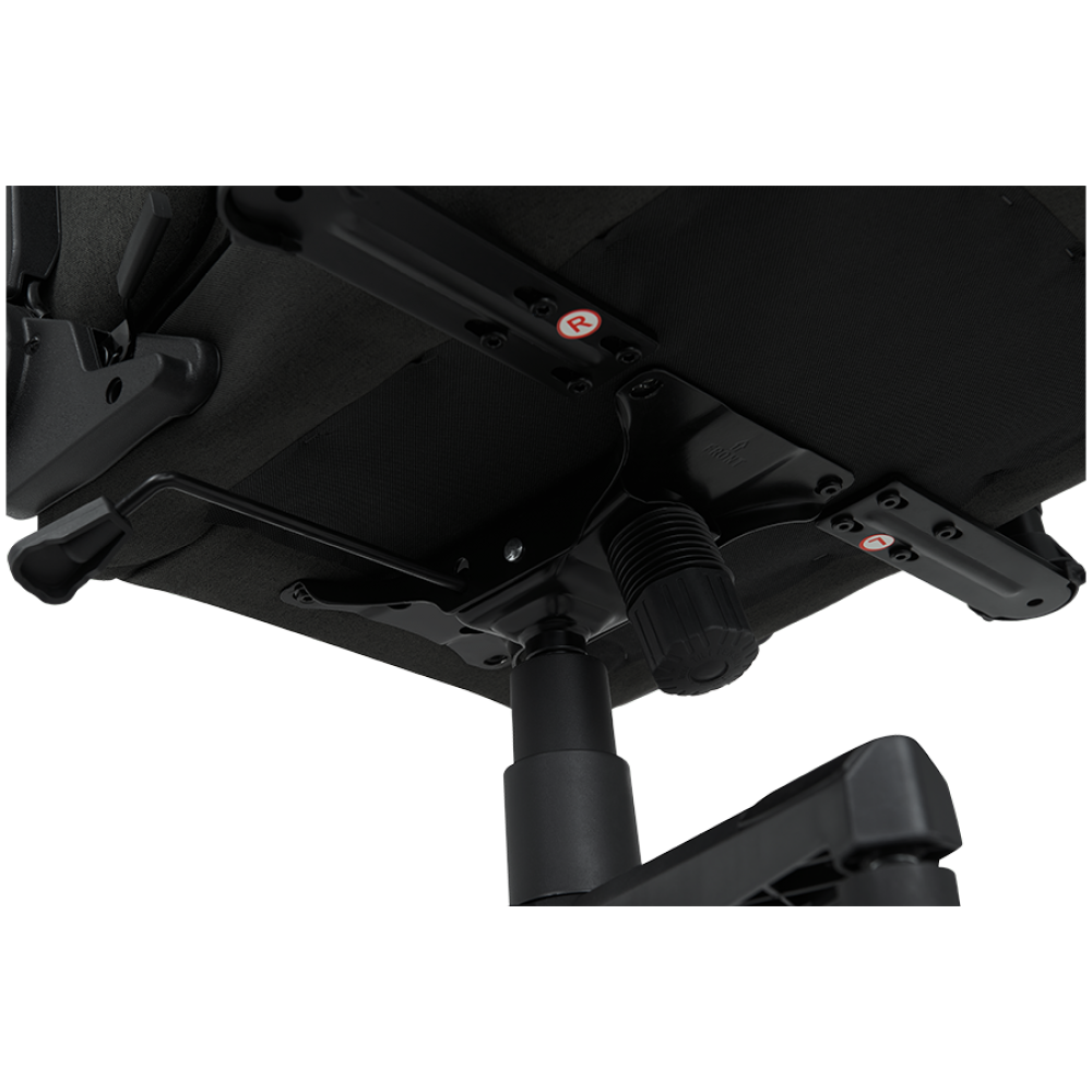 Fotel gamingowy ergonomiczny tkanina Canyon FCH01 szary