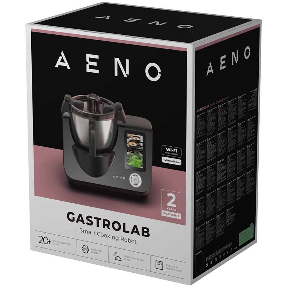 Robot wielofunkcyjny Smart Cooking 1000W Aeno CR1S biały