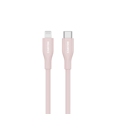 Canyon CLNM60 60W MFI 1m Silicone C-L Cable Pink