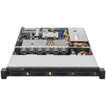 ASROCK Barebone 1U Rackmount AM5 4xDDR5 10GbE 650W 80+ Platinum