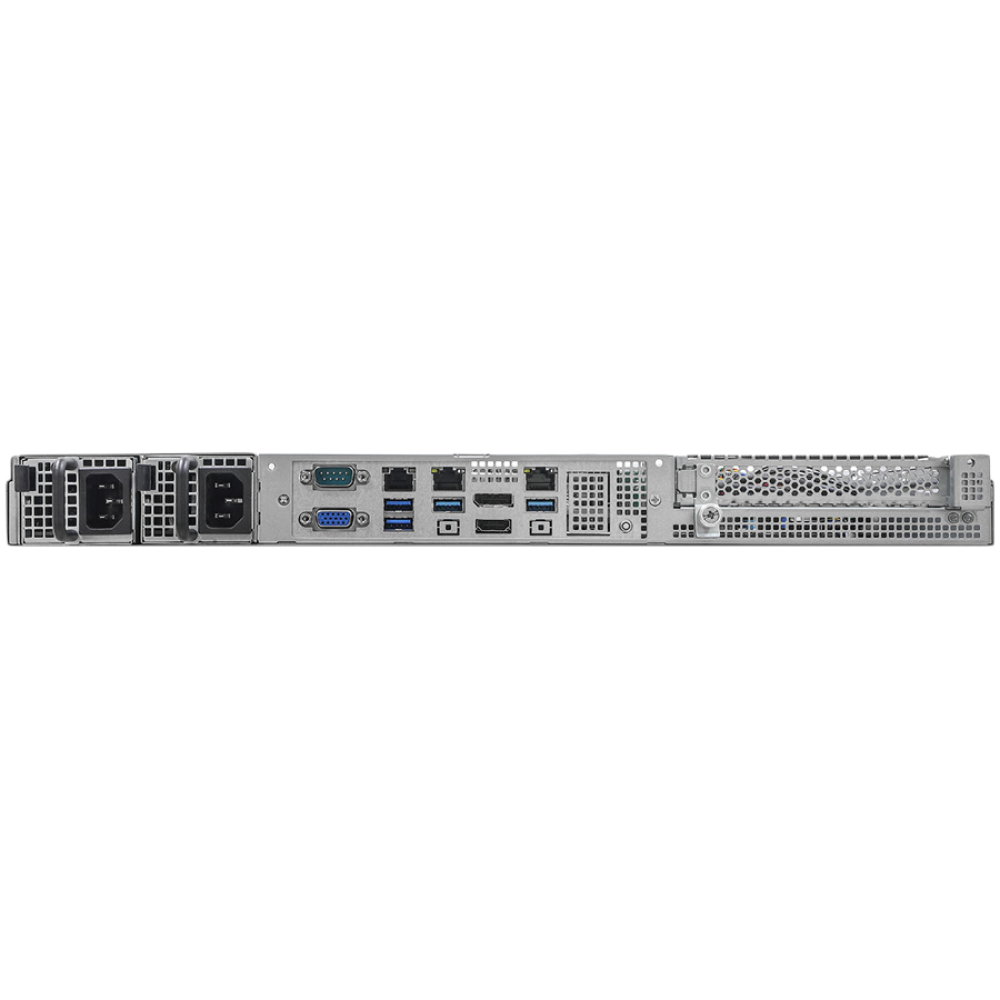 ASROCK Barebone 1U Rackmount AM5 4xDDR5 10GbE 650W 80+ Platinum