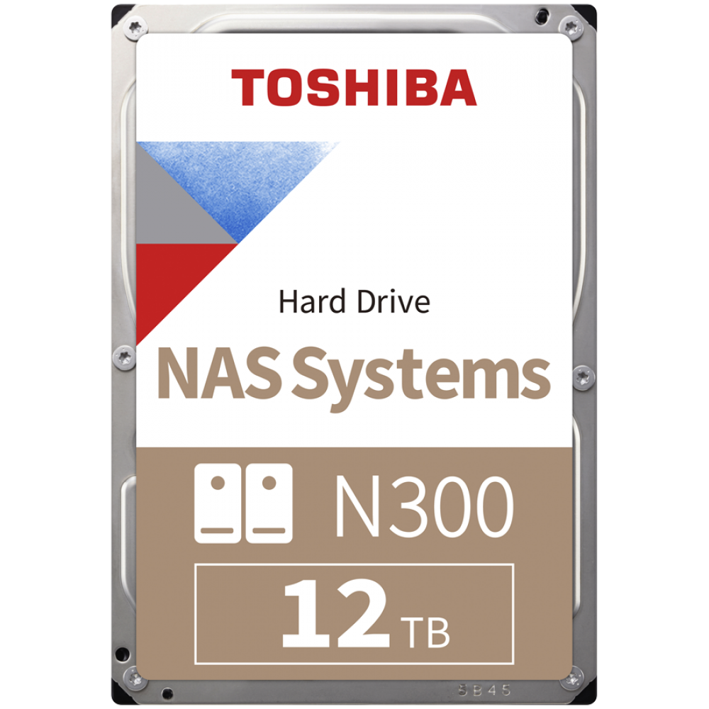 HDD NAS Toshiba N300 12 TB 3.5" 7200 obr./min