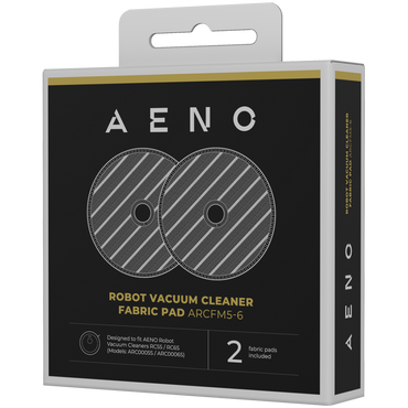 Nakładka mopująca do odkurzacza RC5S/RC6S 2 szt. Aeno ARCFM5-6 biały