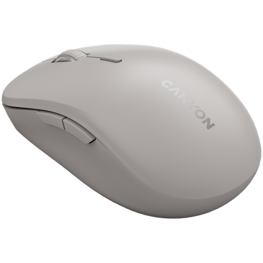 Kabellose Maus zwei Modi ergonomisch Canyon MW-12 dunkelgrau