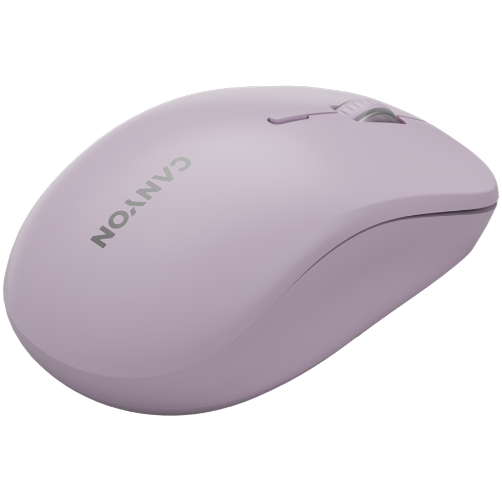 Wireless mouse two-mode ergonomic Canyon MW-12 pink