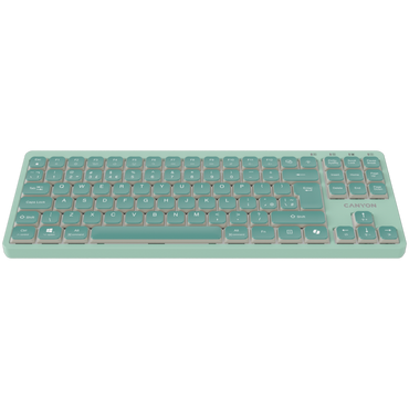 CANYON OnType 10 Low-Profile Keyboard EN Wired Green