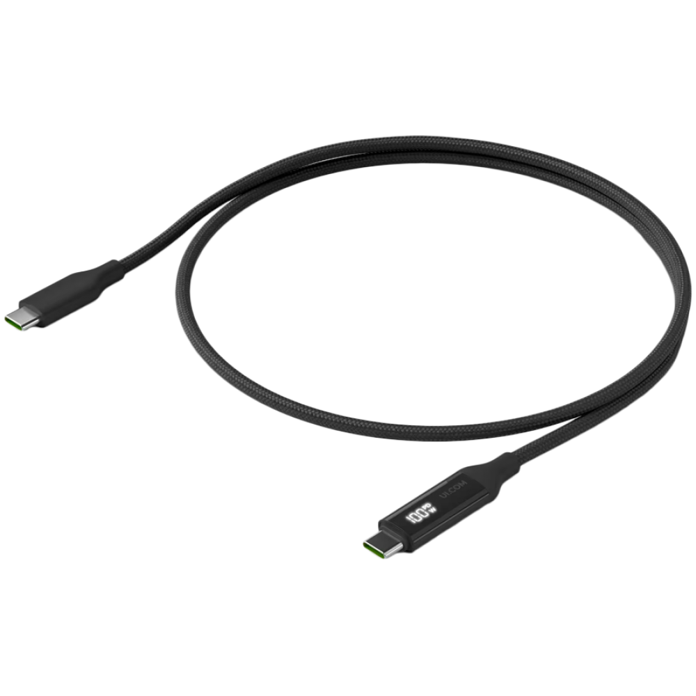 Ubiquiti UACC Cable USB 100W 1M BK USB-C Kabel 100W 480 MBit/s 1m