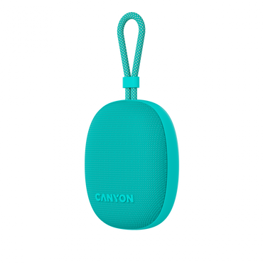 Głośnik Bluetooth przenośny 5W IPX7 TWS Canyon OnMove 12 miętowy