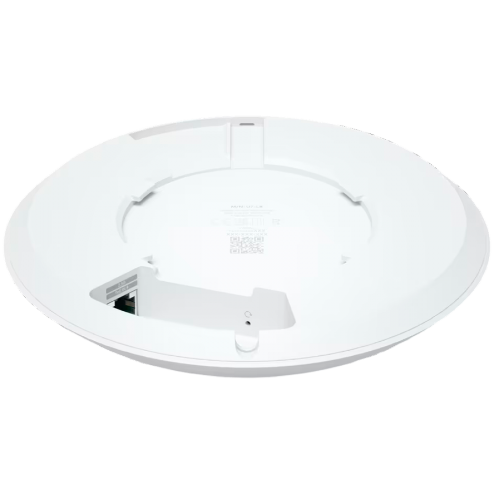 AP sufitowy Ubiquiti UniFi U7 LR zewnętrzny 2.5 Gbps biały