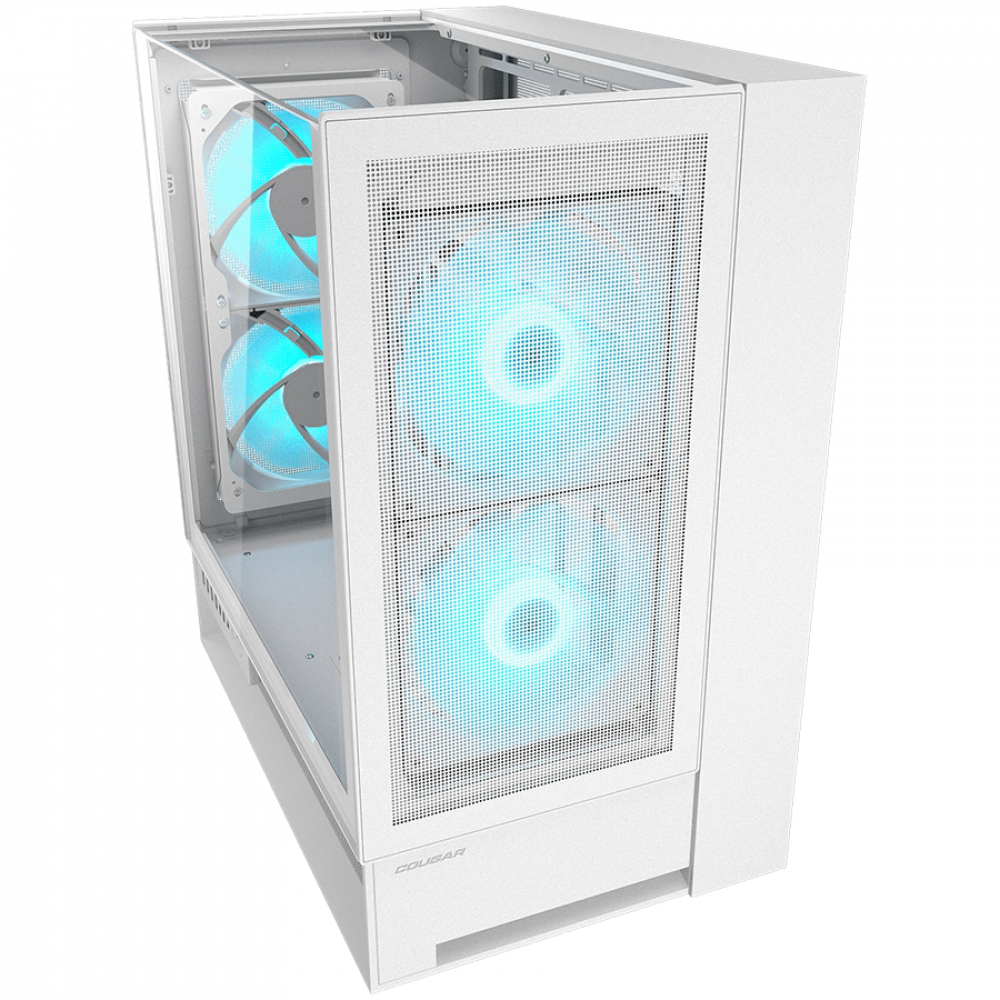 COUGAR OmnyX Mid Tower PC case, white