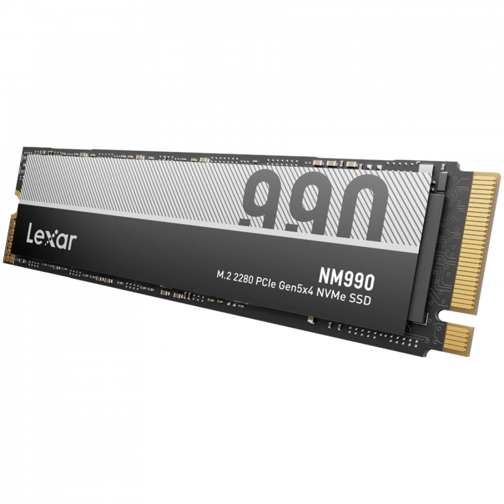 Dyski SSD LEXAR NM990 2 TB PCIe NVMe 5.0 M.2 czarny