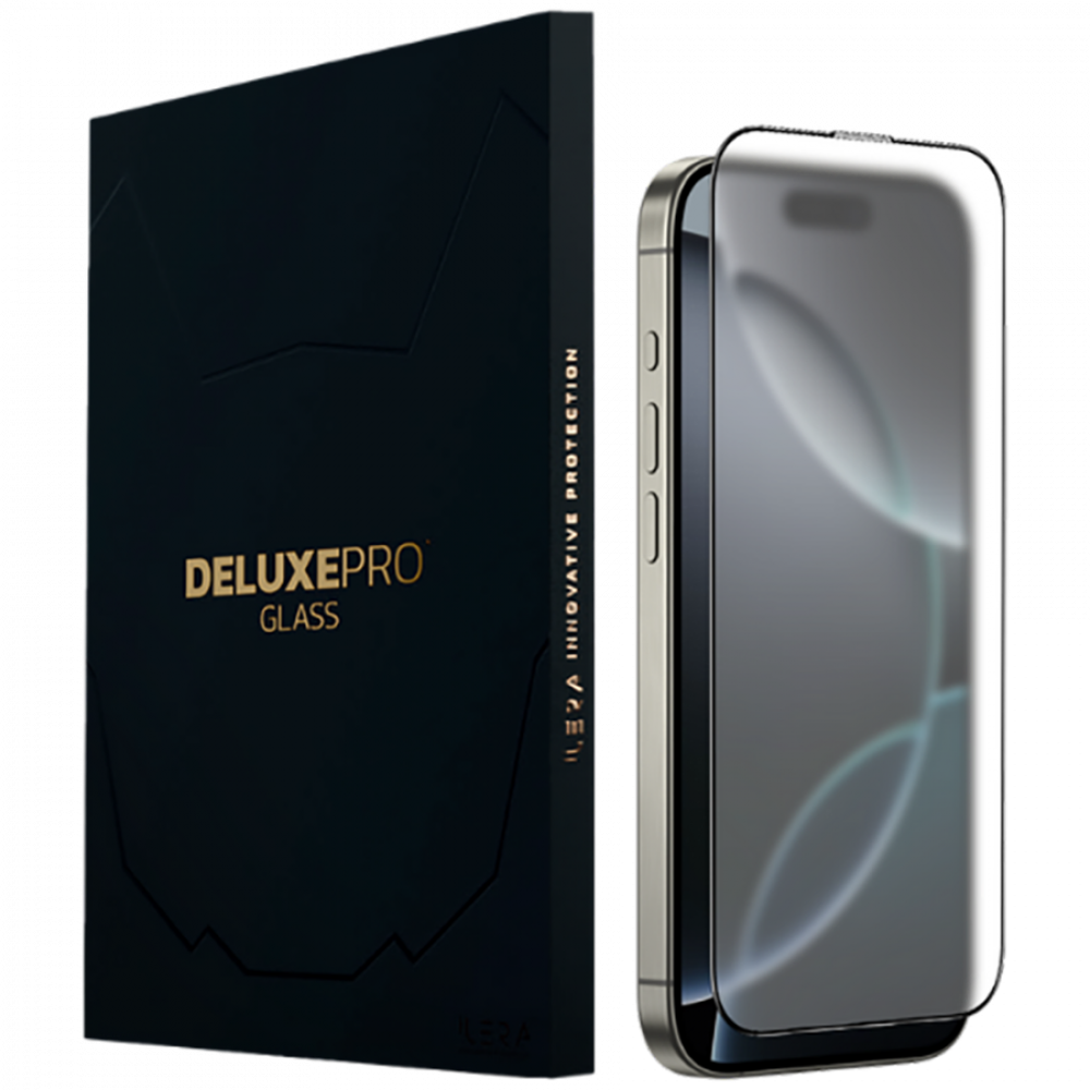 Schutzglas für iPhone 16 DeLuxe iLera ultradünn transparent