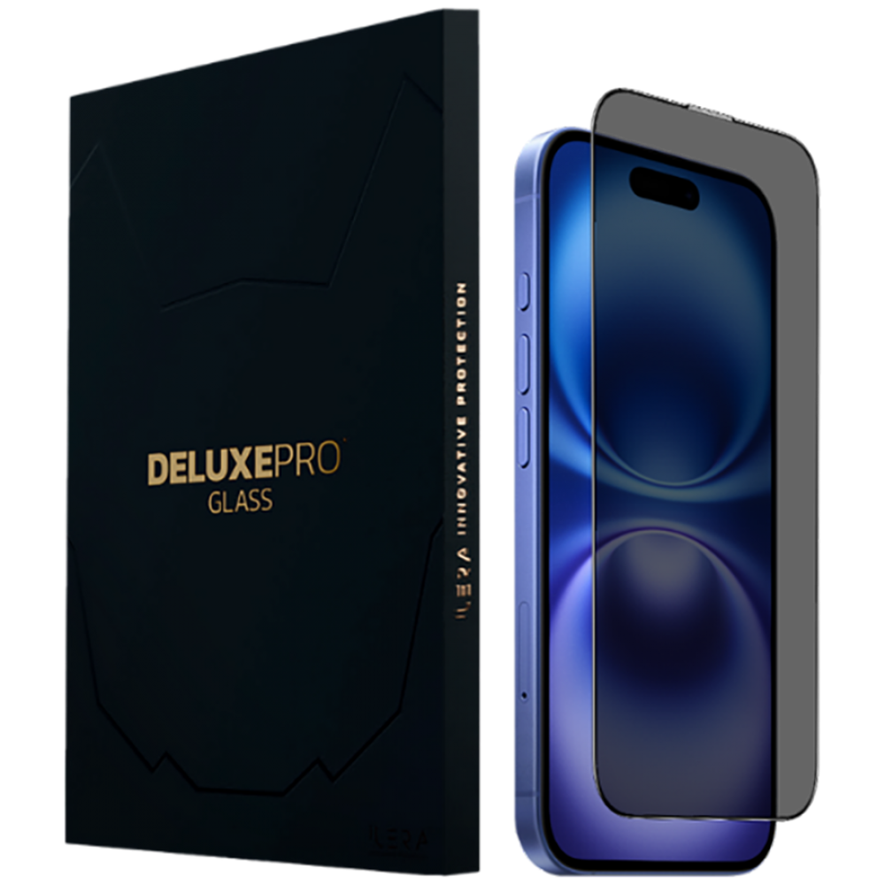 Szkło hartowane z filtrem prywatności iLera DeLuxe Incognito do iPhone'a
