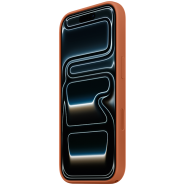 iPhone 17 Pro MagSafe Silicone Case Terra Cotta, Model A3559