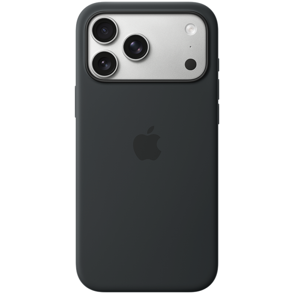 Etui silikonowe do iPhone 17 Pro Max z MagSafe czarne, model A3560