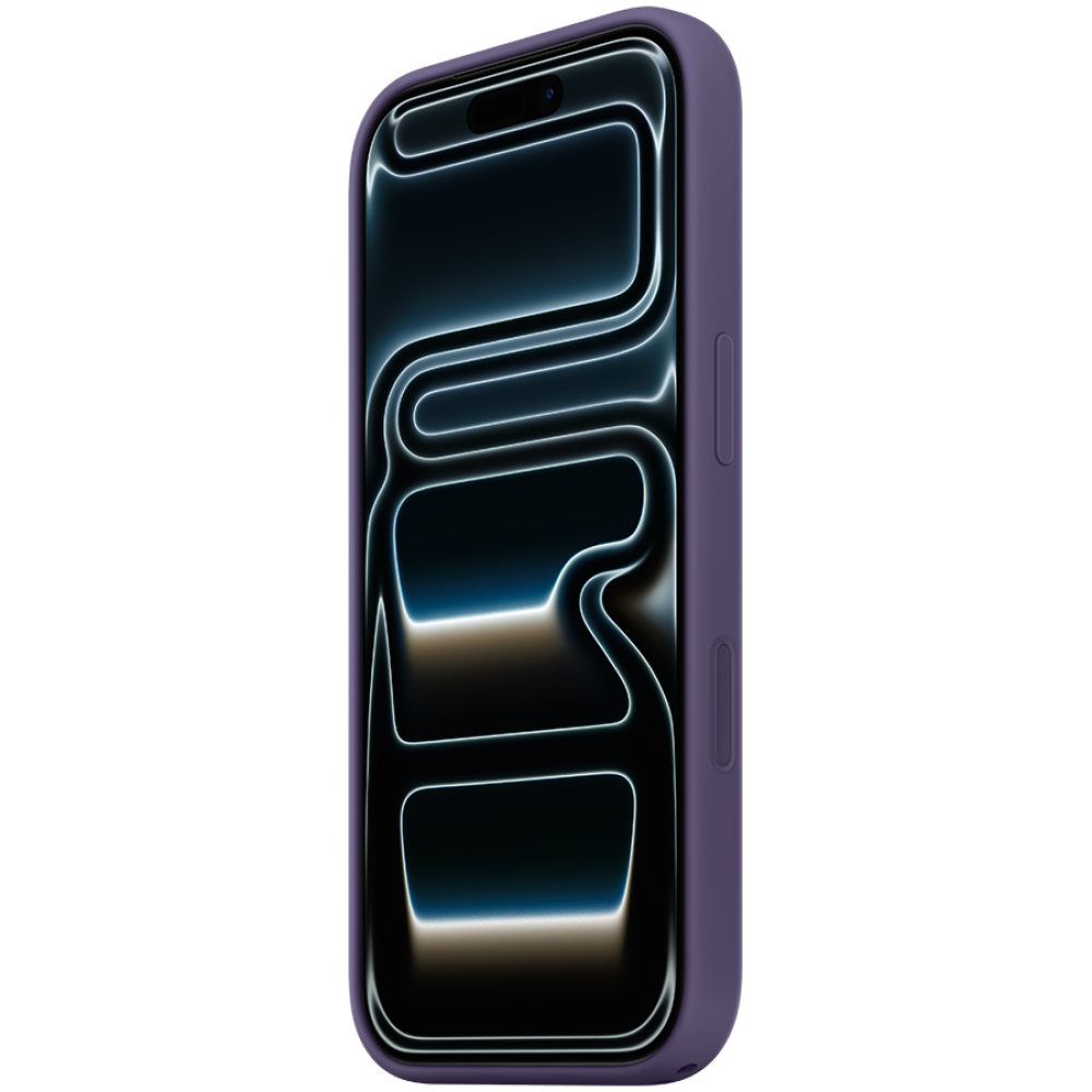 Etui silikonowe MagSafe do iPhone 17 Pro Purple Fog, Model A3559