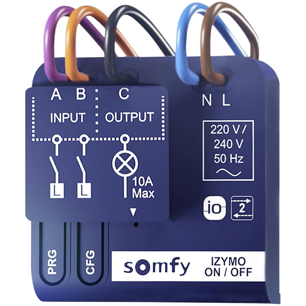 Somfy IZYMO io Mikroschalter Ein/Aus